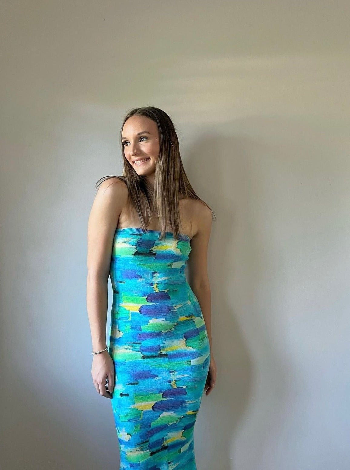 Asta Resort Miami Dress in Blue – dayout.dresshire