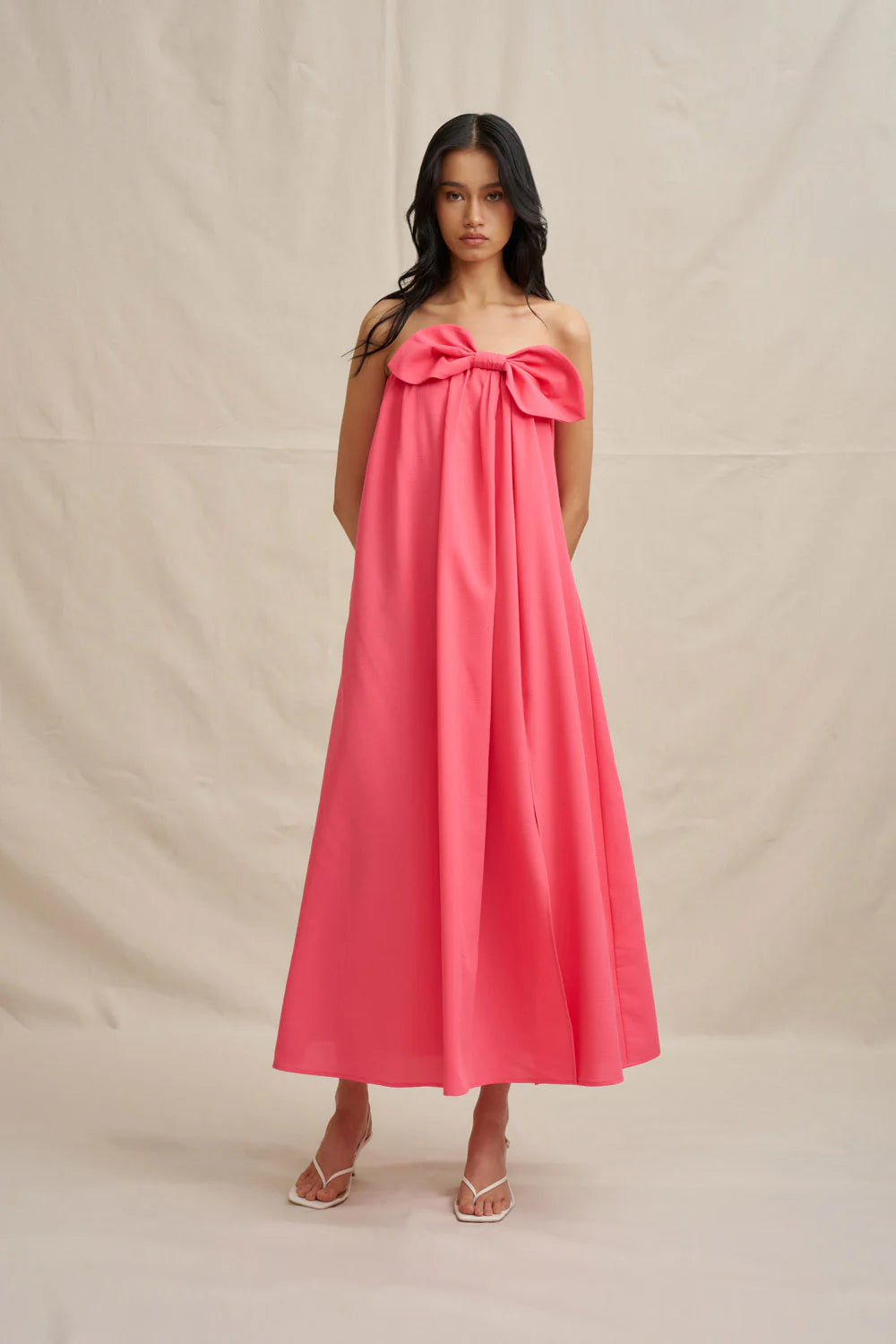 Sabrina Pink Maxi Dress