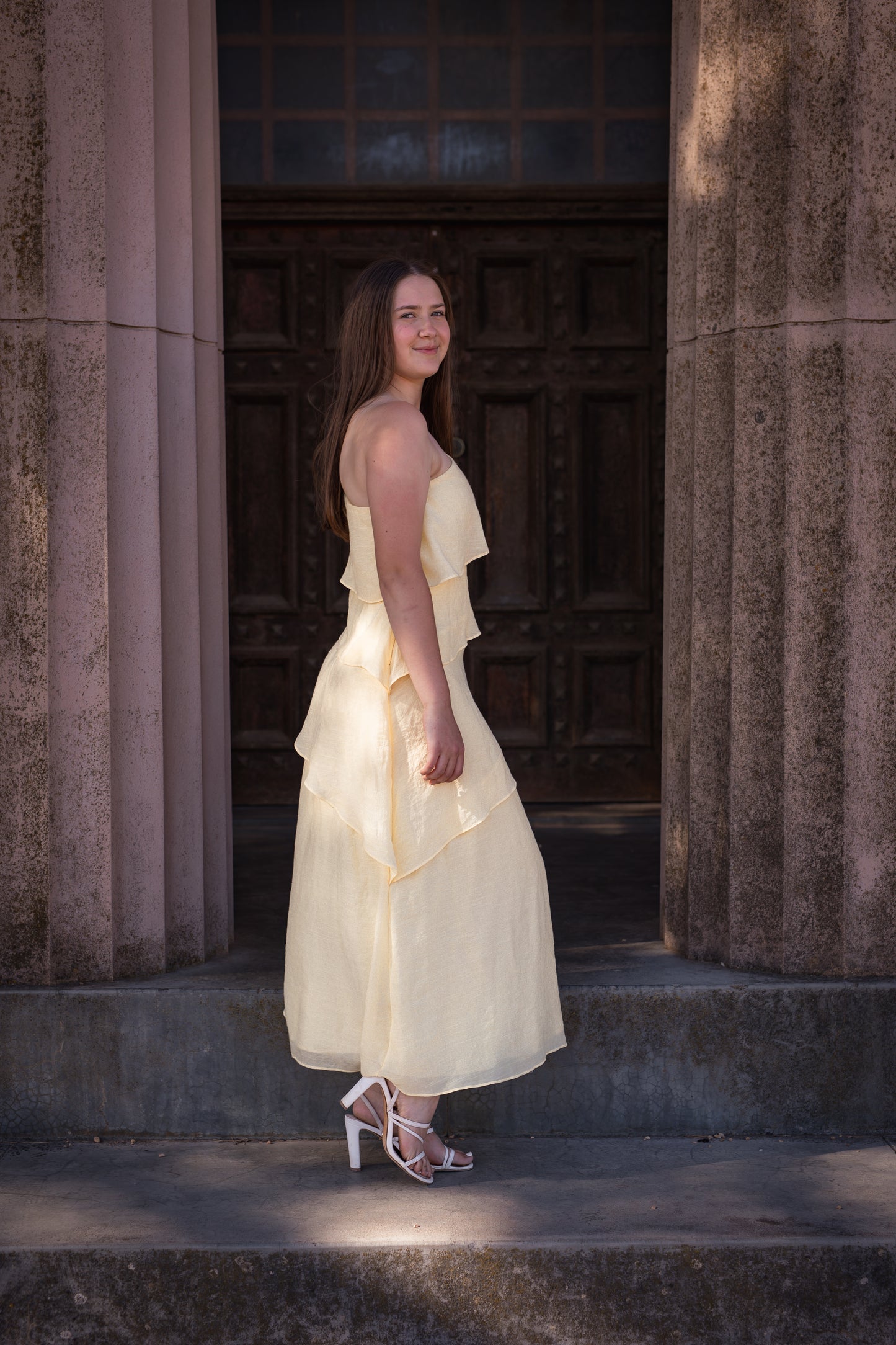 Delwyn One-Shoulder Maxi Dress - 8