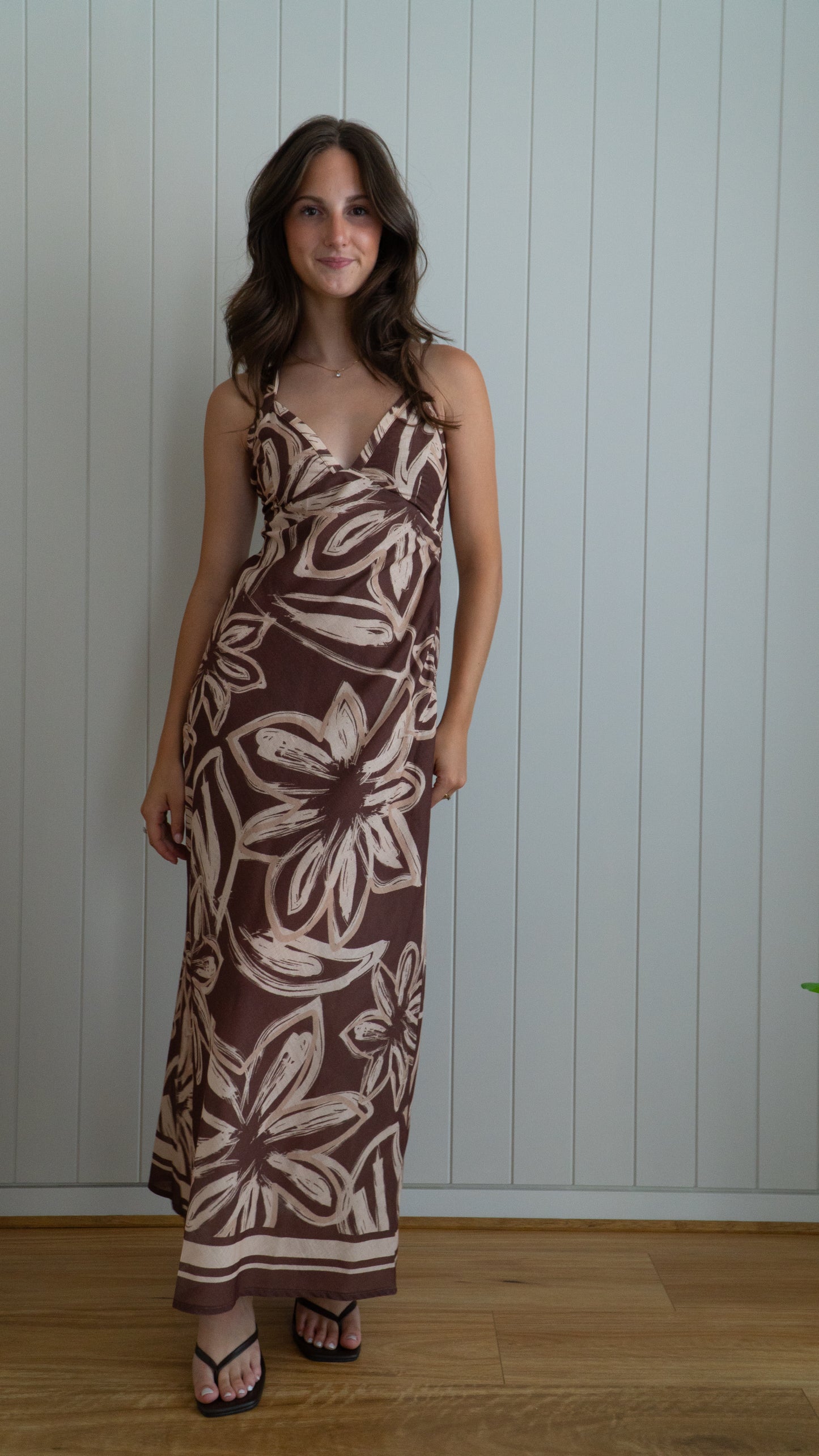 Briana Halter Maxi Dress