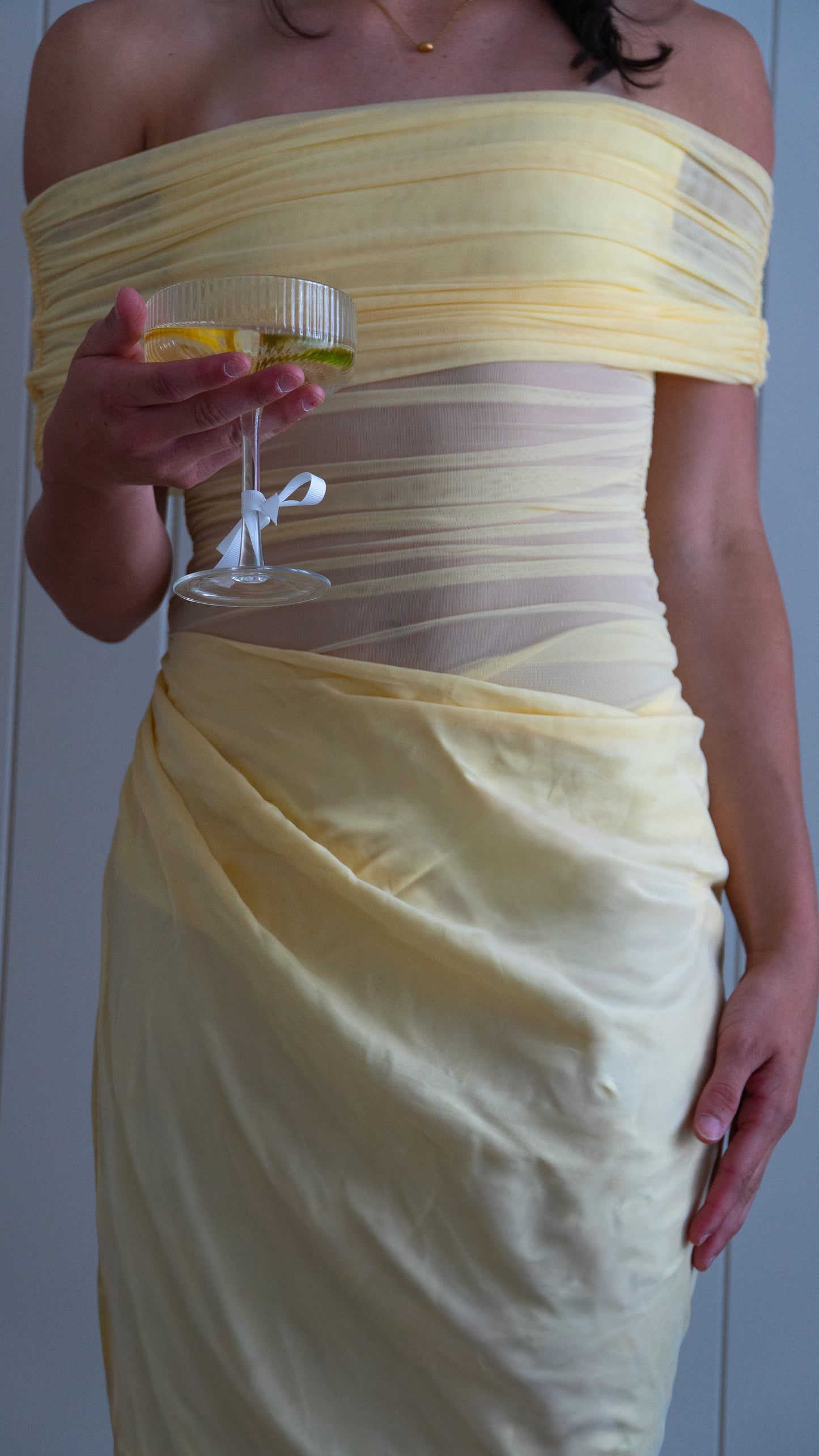 Benni Nico Off Shoulder Maxi