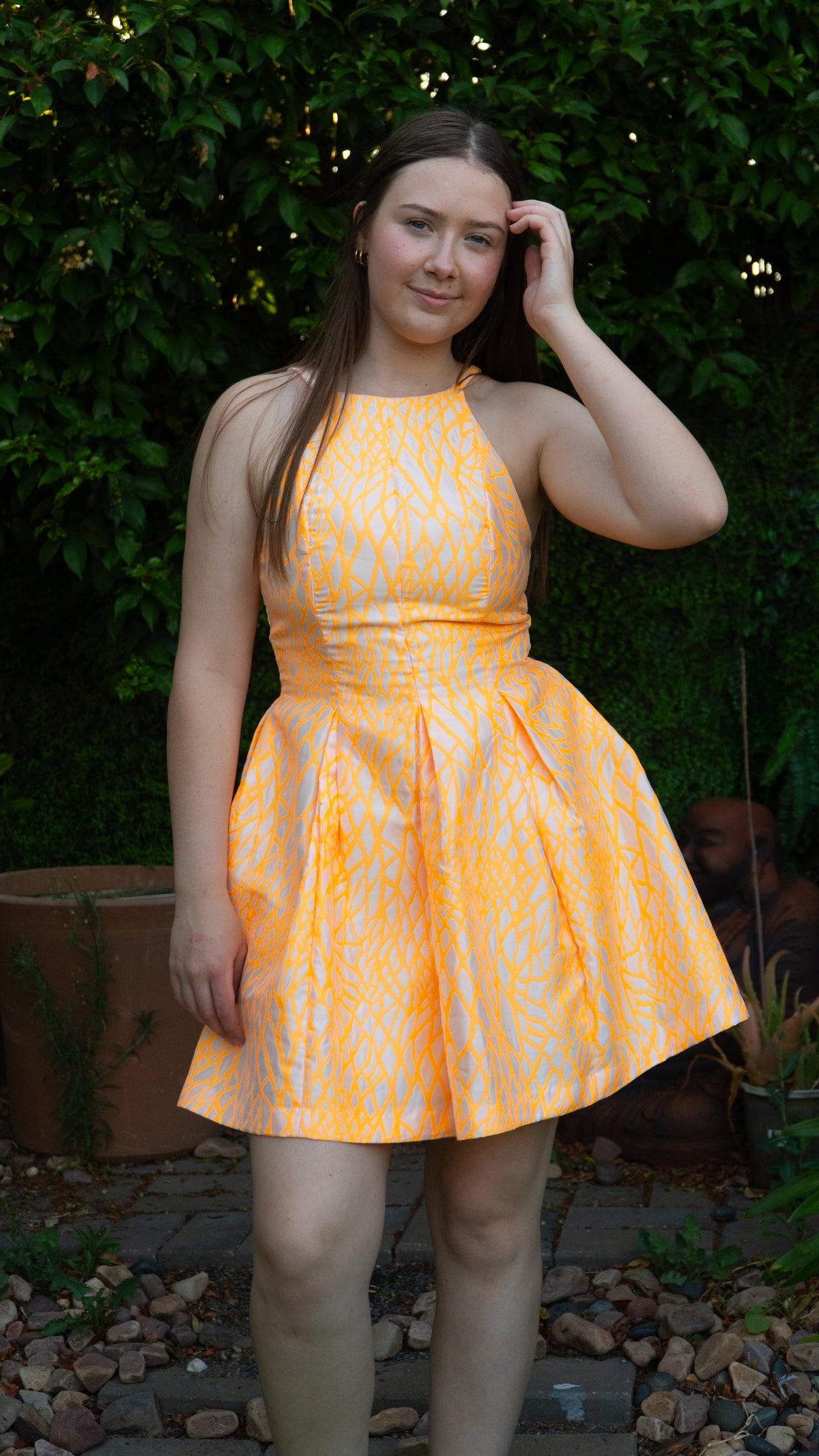 Kookai Orange mini dress