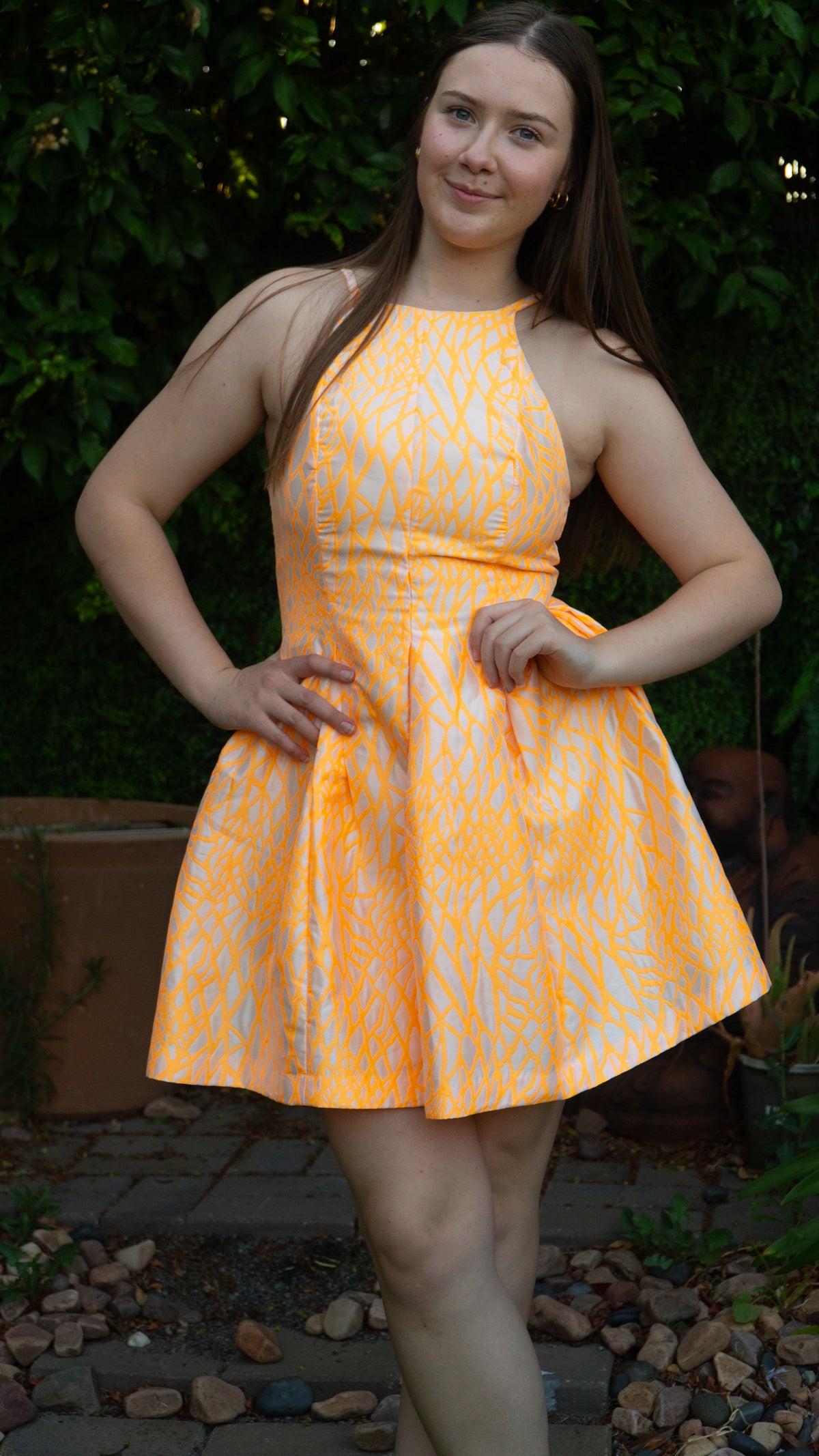 Kookai Orange mini dress