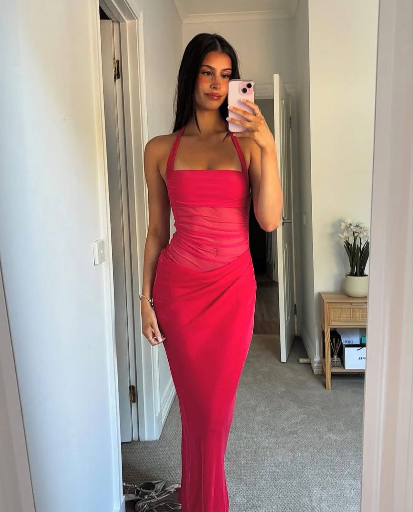 Gia Maxi Halter Dress - Benni