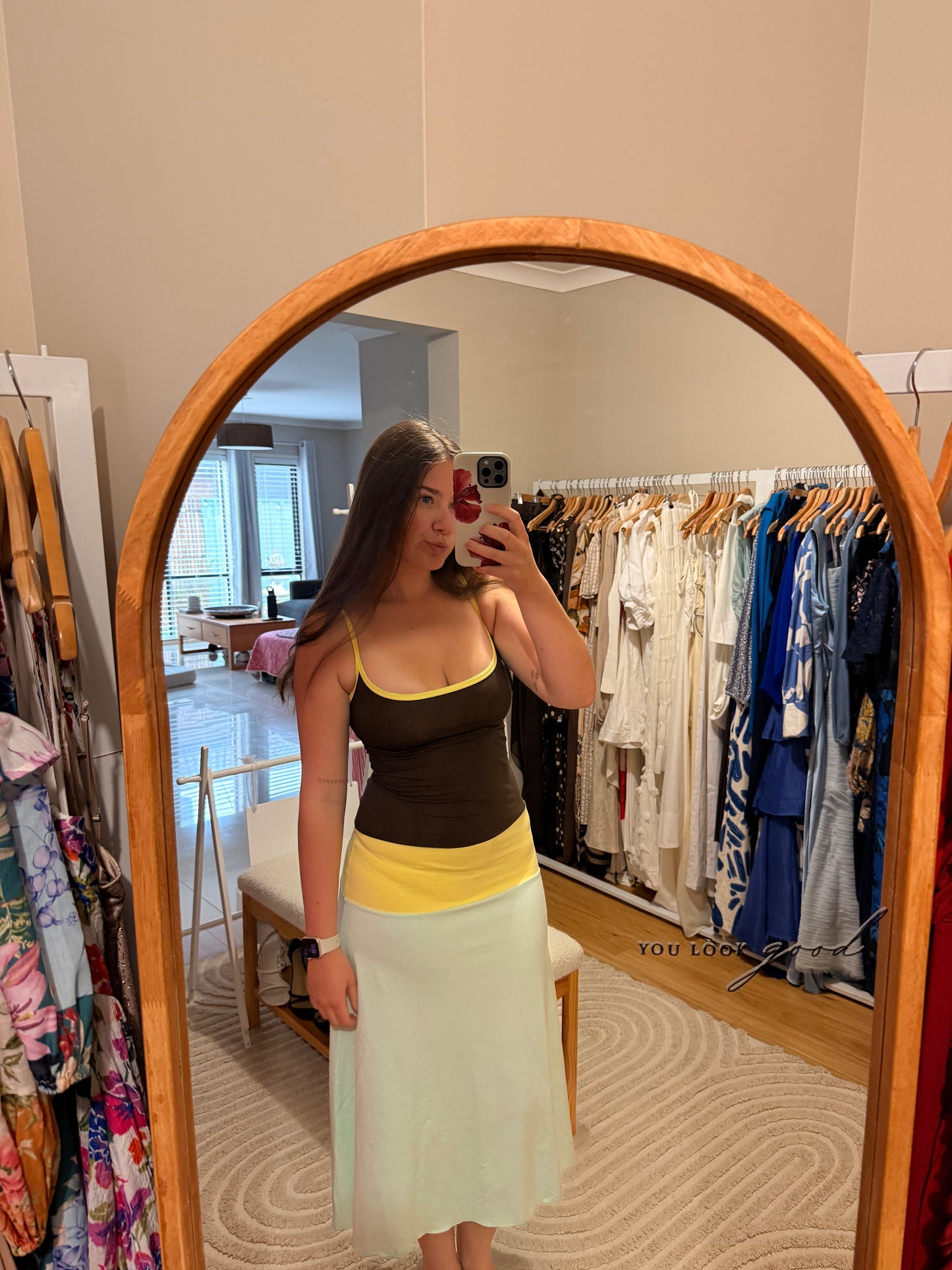Lucy Midi Dress - Mirage