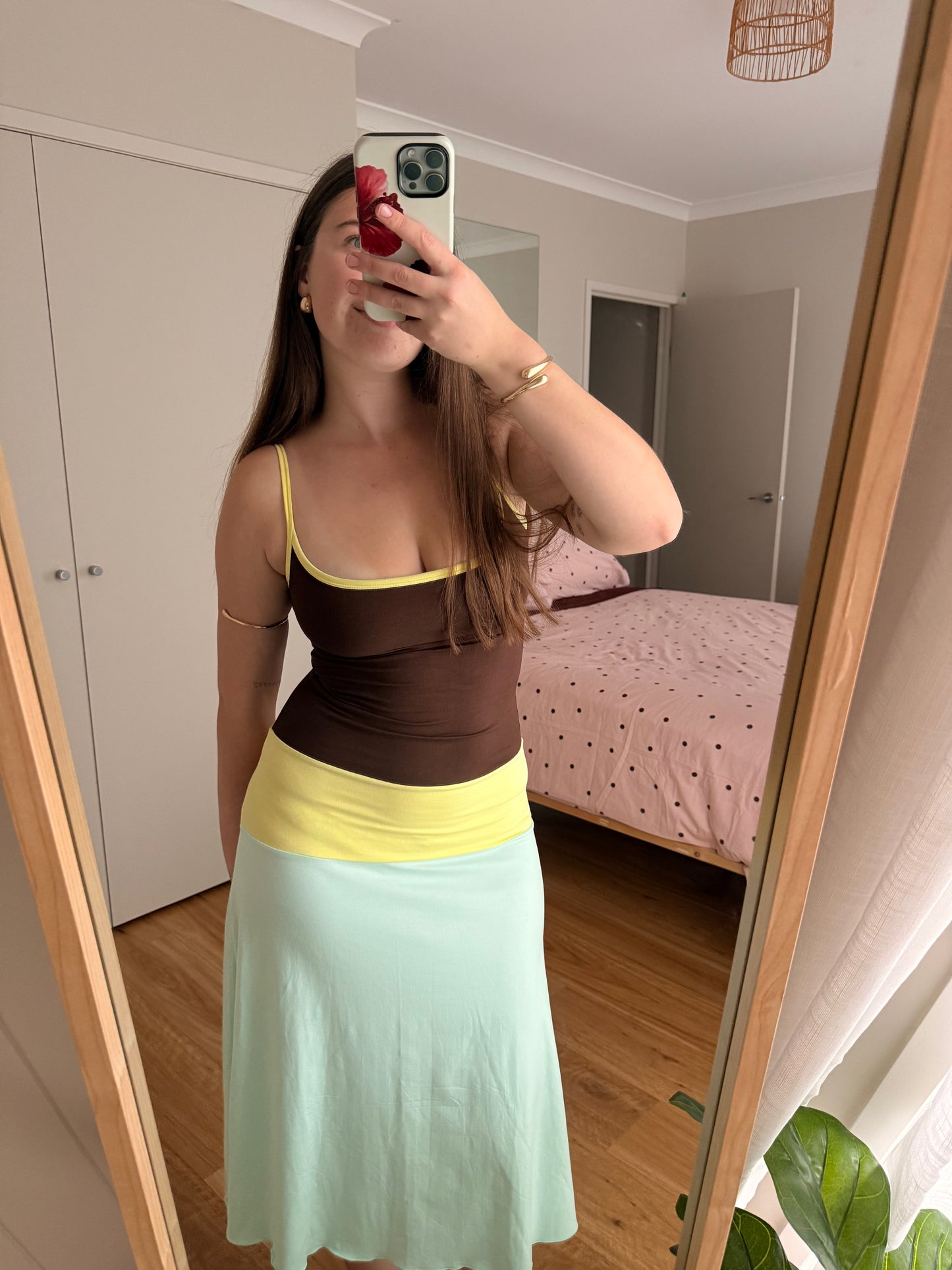 Lucy Midi Dress - Mirage