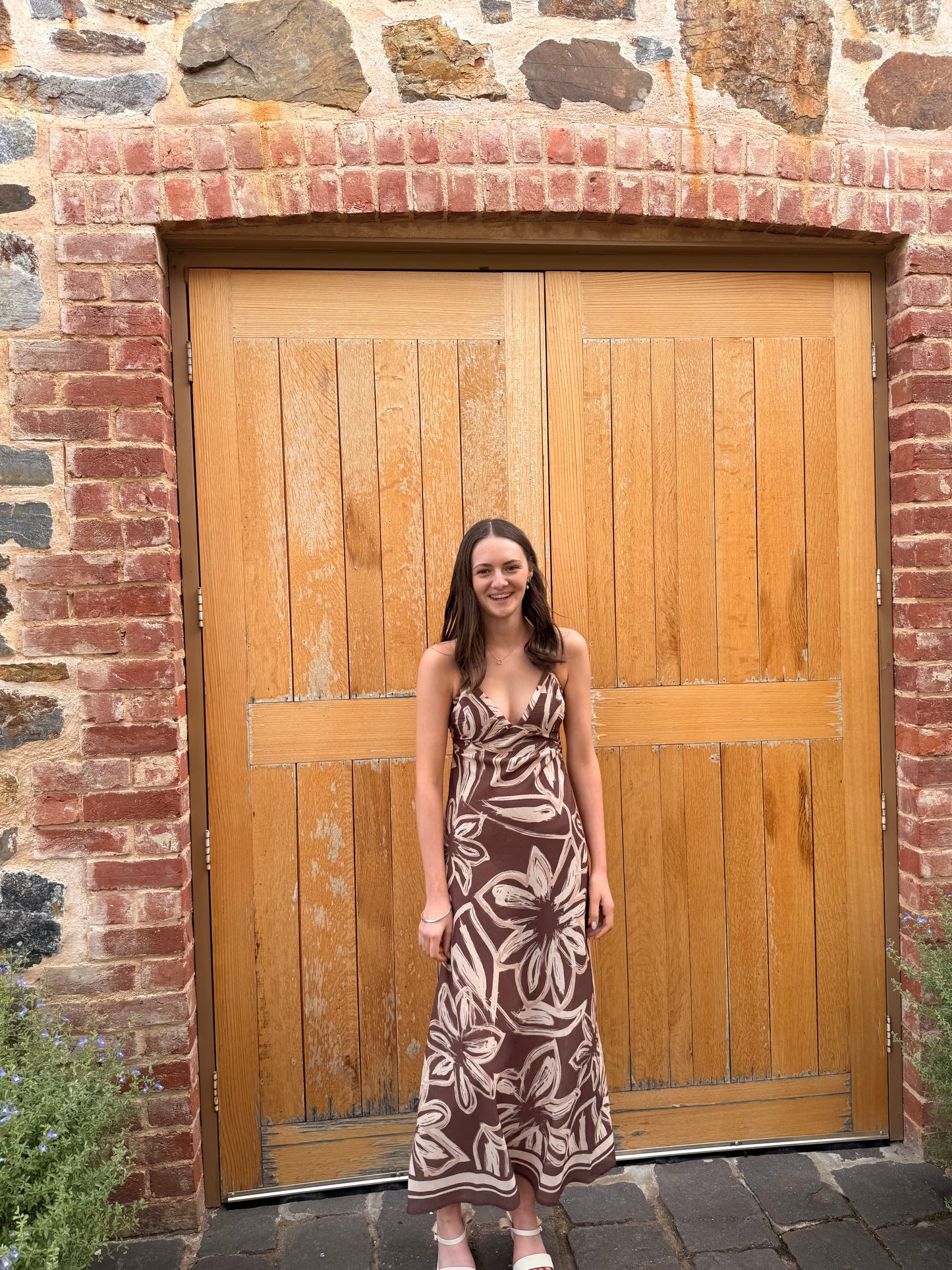 Briana Halter Maxi Dress
