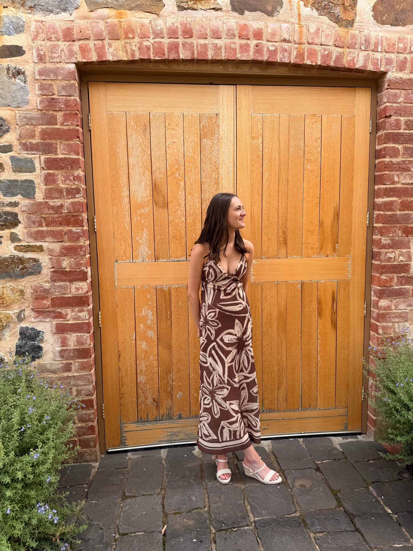 Briana Halter Maxi Dress
