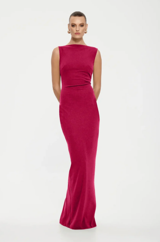 Effie Kats Verona Gown Raspberry