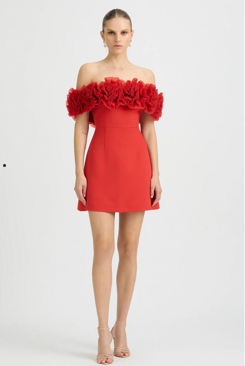 SALE - Sonya Moda Nahla Mini Dress - Red