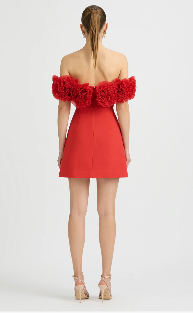 SALE - Sonya Moda Nahla Mini Dress - Red