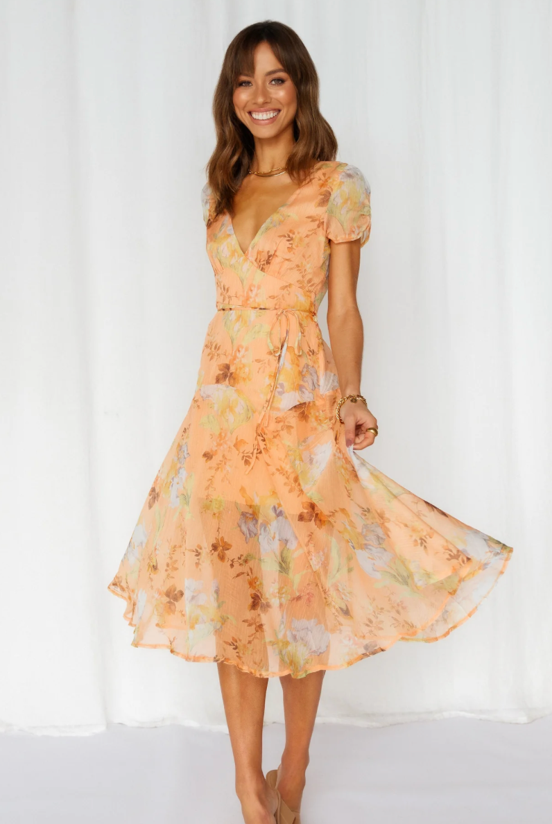 HOME WITH YOU MIDI DRESS