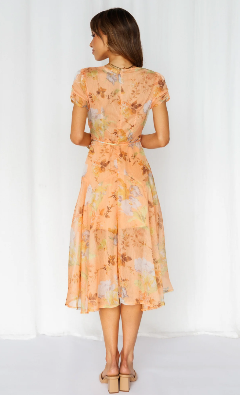 HOME WITH YOU MIDI DRESS
