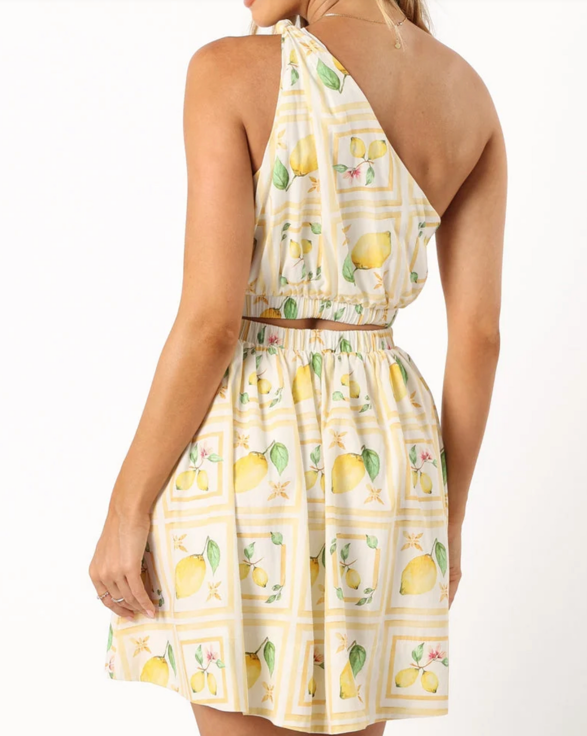 Cintrico One Shoulder Mini Dress