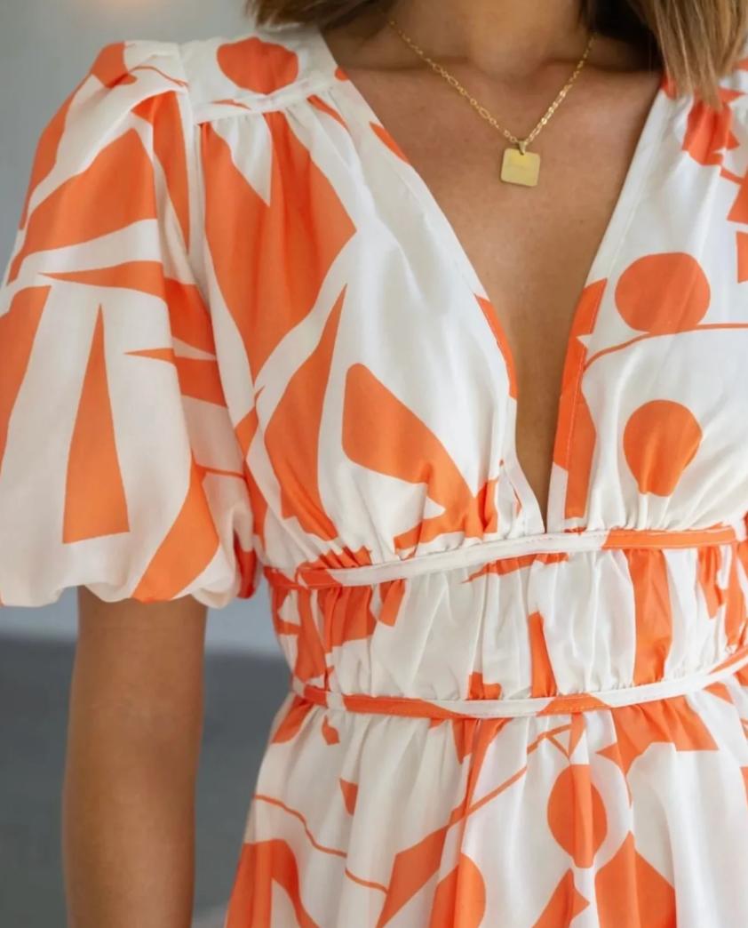 Geo Mini Dress
